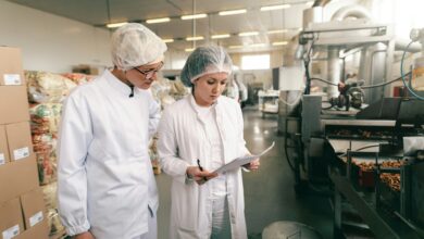 Photo of Inside A Food Production Factory