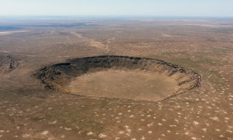 Photo of Ames Impact Structure Dating Revised by 100 Million Years, Pointing to Mass Extinction